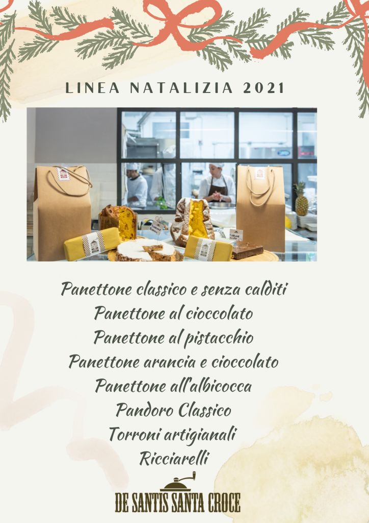Linea natalizia De Santis Santa Croce 2021